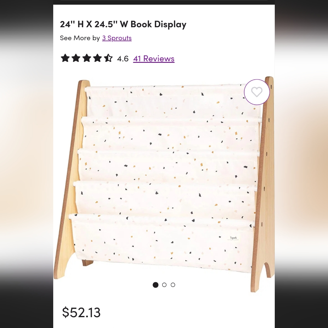 Baby Bookcase, Kids Bookcase